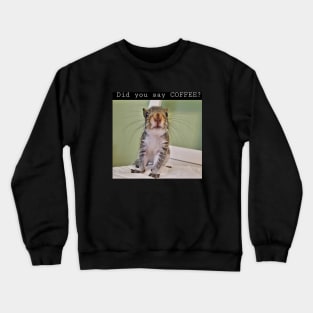 Seattle Squirrel Crewneck Sweatshirt